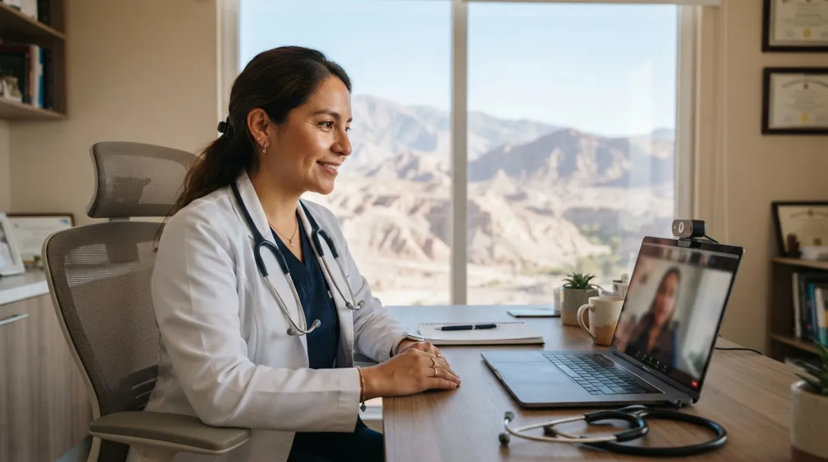 La solución: telemedicina con la uróloga de Mediglobal.cl