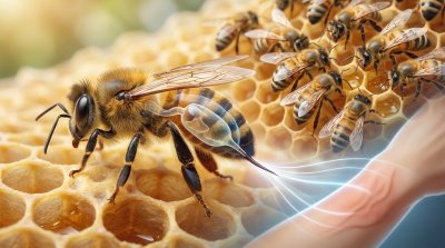 Shock anafiláctico por picadura de abeja: una alerta vital.
